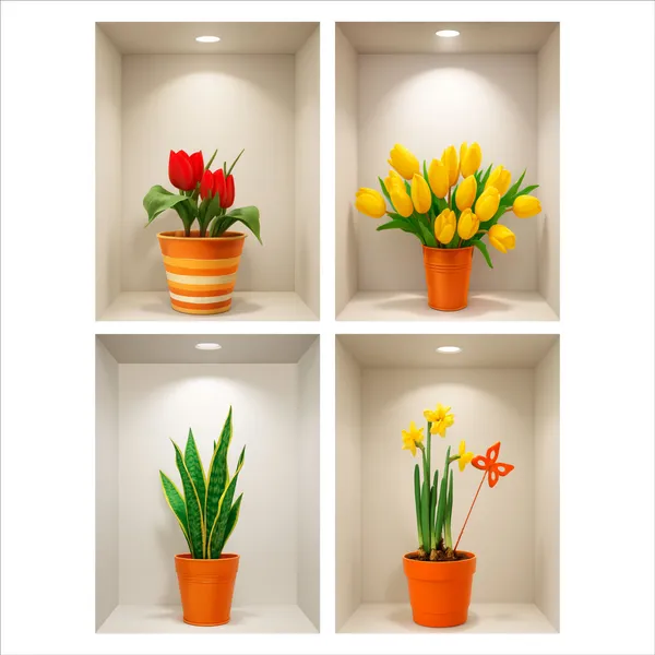 SAMANTA_WALA_12_inch_ORANGE_3D_POSTER_FOR_WALL_PACK_OF_04_Self_Adhesive_Sticker_(Pack_of_4)