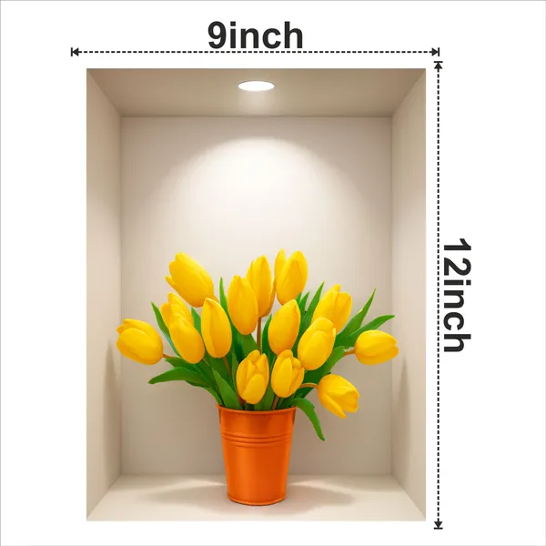 SAMANTA_WALA_12_inch_ORANGE_3D_POSTER_FOR_WALL_PACK_OF_04_Self_Adhesive_Sticker_(Pack_of_4)