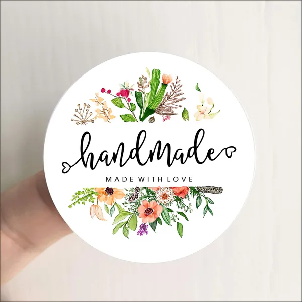 SAMANTA_WALA_2_inch_HANDMADE_STICKER_PACK_OF_70_Self_Adhesive_Sticker_(Pack_of_70)