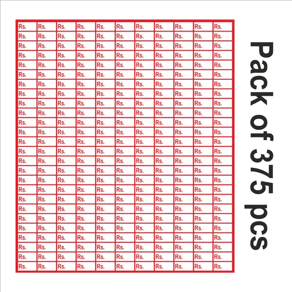 SAMANTA_WALA_2.5_cm_RS_(_Rupees)_sticker_for_all_kins_of_product_and_items,_pack_of_375_Self_Adhesive_Sticker_(Pack_of_1)