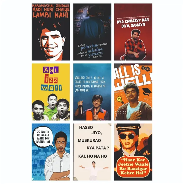 SAMANTA_WALA_6_inch_Memes_Motivation_Poster_For_Wall,_Door,_Room_Decoration,_etc._Self_Adhesive_Sticker_(Pack_of_9)