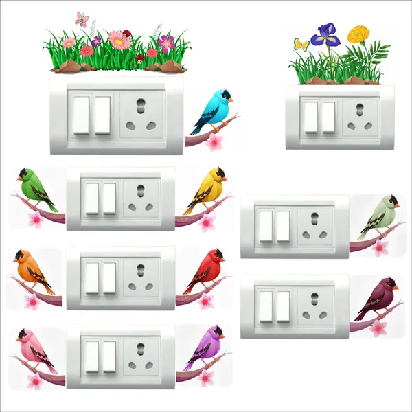 SAMANTAWALA_Self_Adhesive_4.5_inch_Self_Adhesive_Wallpaper_(Pack_of_11)