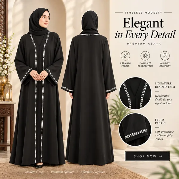 Black_Nida_Flowing_Beaded_Embellished_Abaya_For_Women