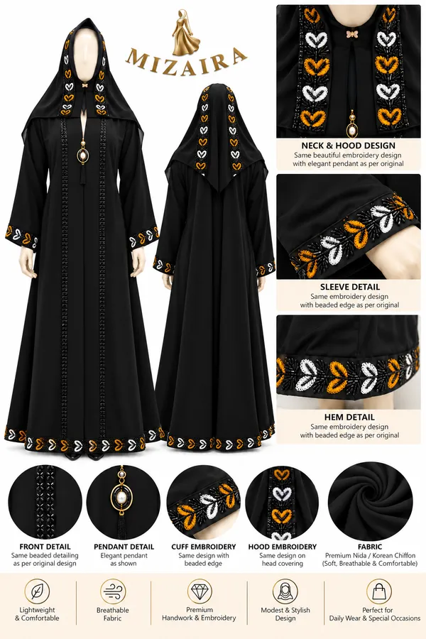 Black_Nida_Hooded_Embroidered_Abaya_For_Women