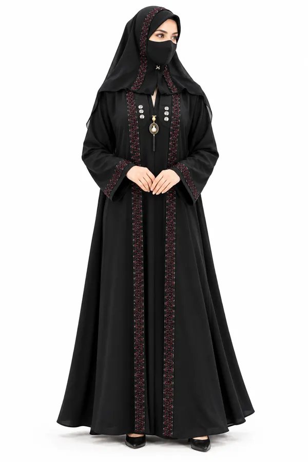 Black_Nida_Embroidered_Panel_Abaya_For_Women