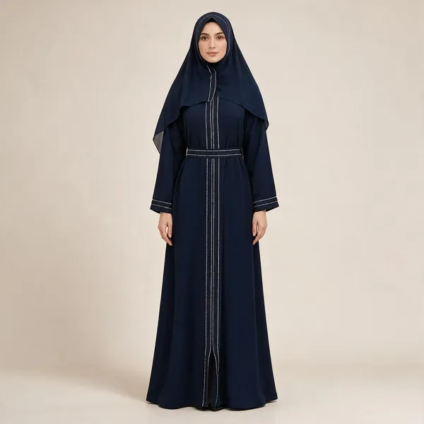 Navy_Nida_Contrast_Piping_Full_Length_Abaya_With_Hijab_For_Women
