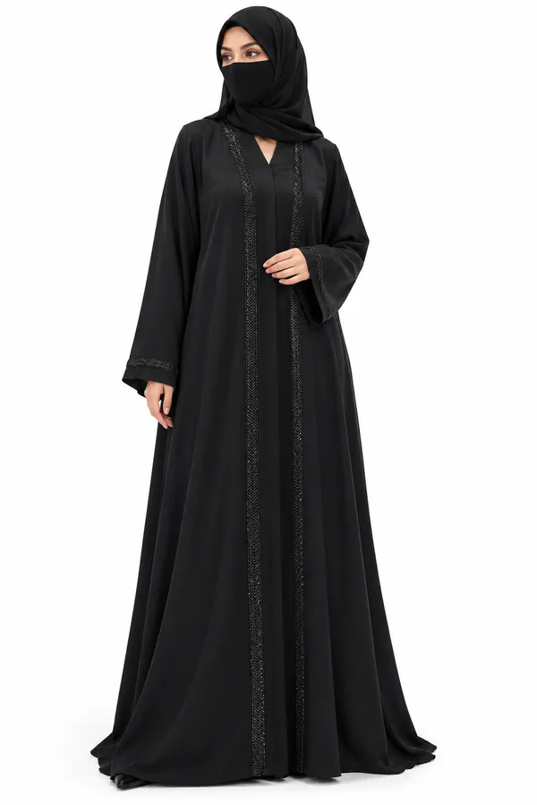 Black_Nida_Relaxed_Embroidered_Abaya_For_Women