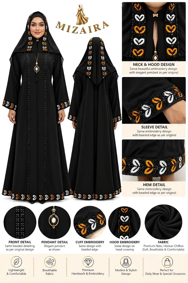 Black_Nida_Hooded_Embroidered_Abaya_For_Women