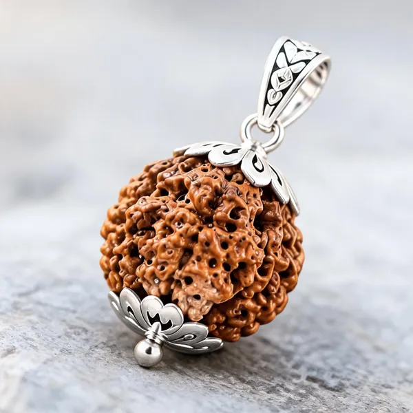 Brown_Rudraksha_7_Mukhi_Nepali_Decorative_Pendant