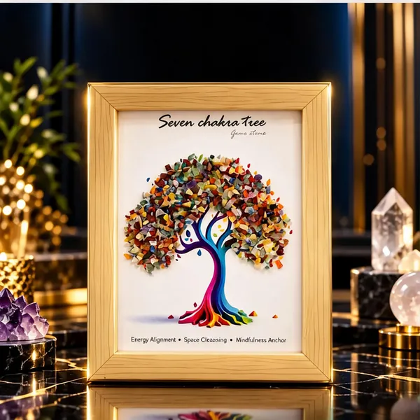Wooden_Seven_Chakra_Crystal_Tree_Of_Life_Framed_Wall_Decor