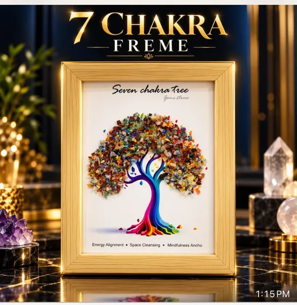 Wooden_Seven_Chakra_Crystal_Tree_Of_Life_Framed_Wall_Decor