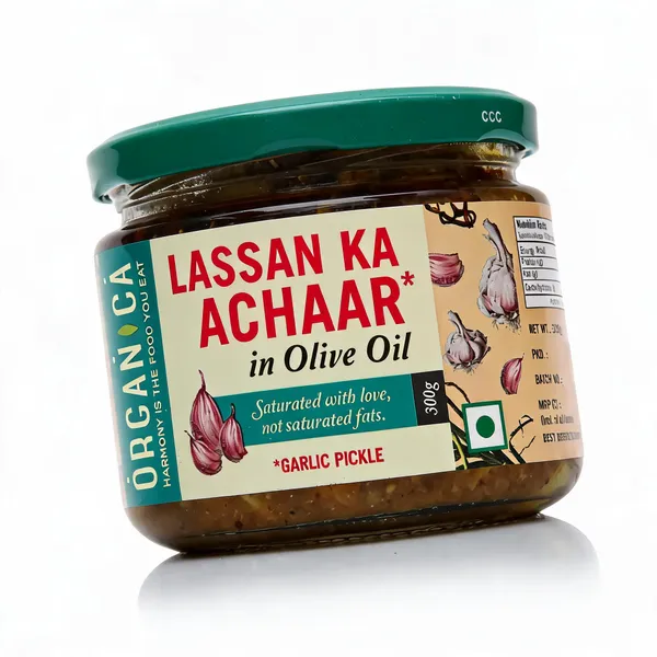 Organica_Garlic_Pickle_In_Olive_Oil_300G