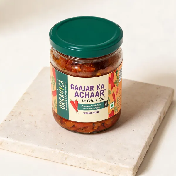 Organica_Carrot_Pickle_In_Olive_Oil_500G