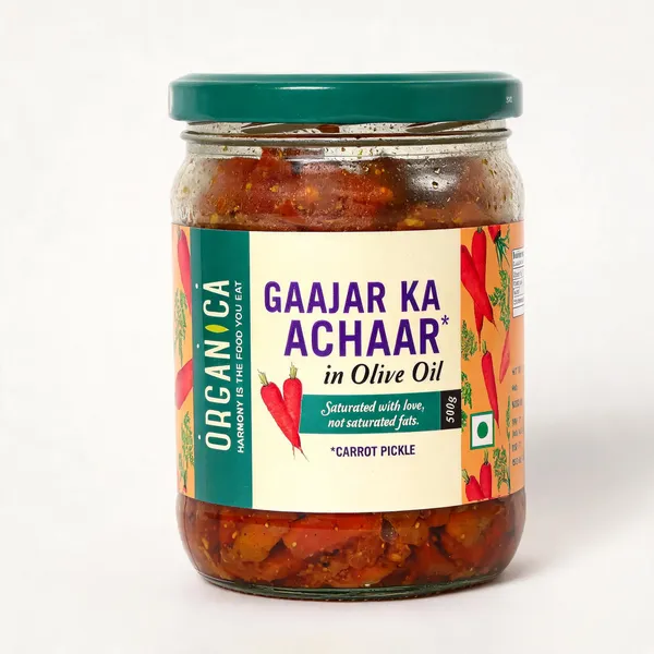 Organica_Carrot_Pickle_In_Olive_Oil_500G