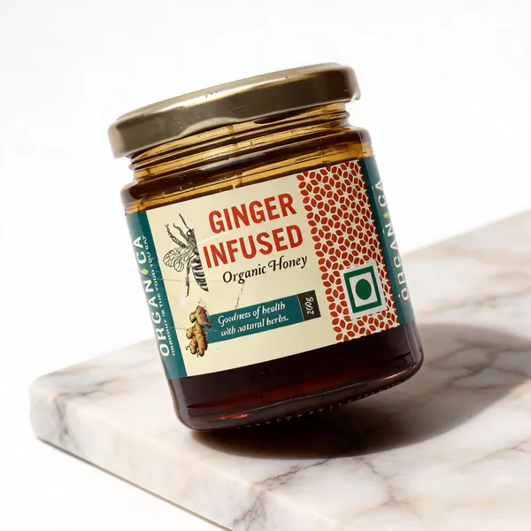 Organica_Organic_Ginger_Infused_Honey_200G_Pack_Of_2