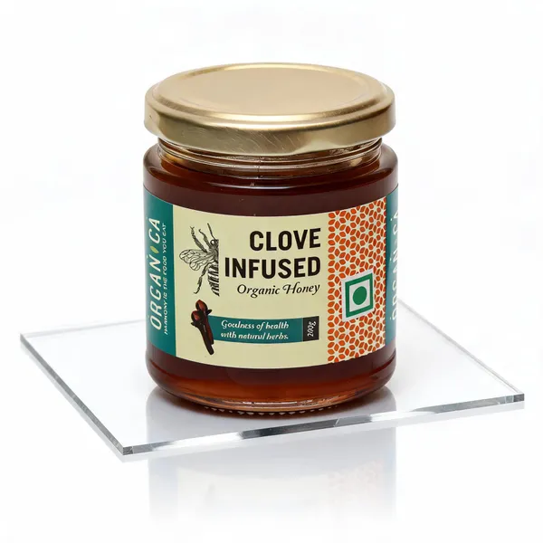 Organica_Organic_Clove_Infused_Honey_200G