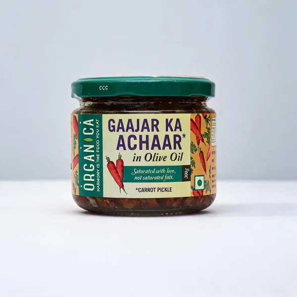 Organica_Carrot_Pickle_In_Olive_Oil_300G