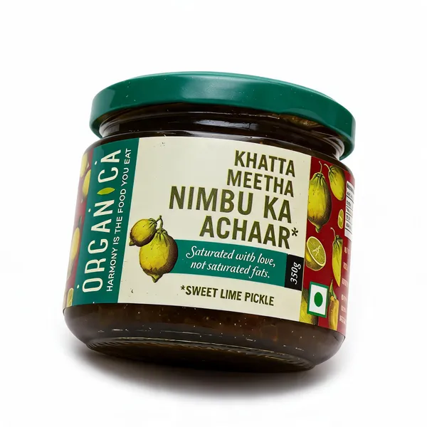 Organica_Khatta_Meetha_Nimbu_Ka_Achaar_Sweet_Lime_Pickle