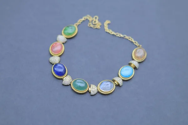 Rivsam_Aurelia_Multicolour_Statement_Necklace_Set