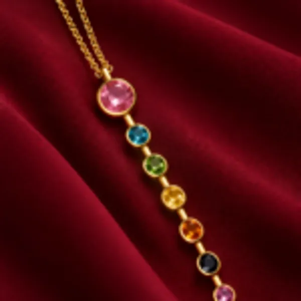 Rivsam_Rainbow_Gemstone_Gold_Necklace