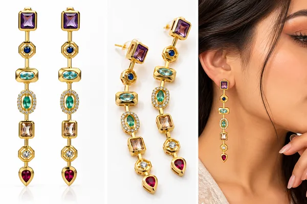 Rivsam_Aurelia_Gemstone_Cascade_Earrings