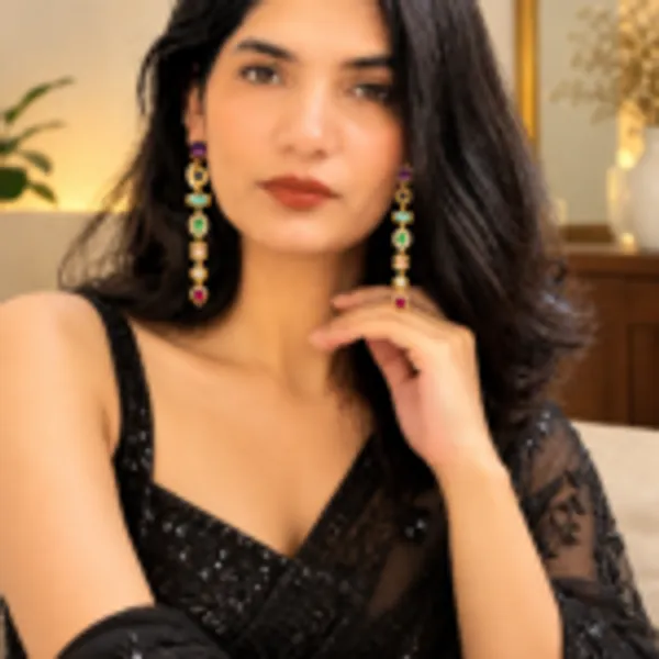 Rivsam_Aurelia_Gemstone_Cascade_Earrings