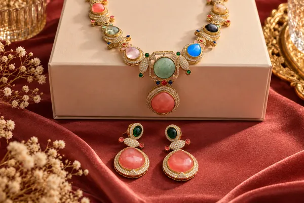 Rivsam_Aurelia_Elan_Multicolour_Royale_Necklace_Set