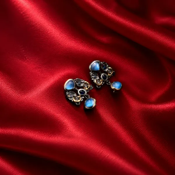 Rivsam_Azura_Heritage_Blue_Statement_Earrings