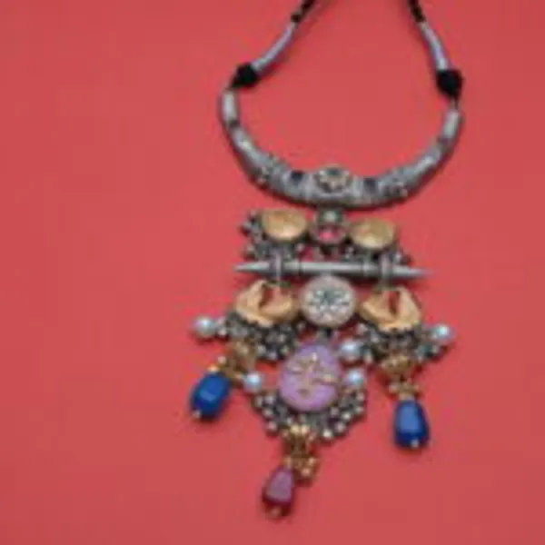 Rivsam_Eshani_Heritage_Multicolour_Statement_Necklace_Set