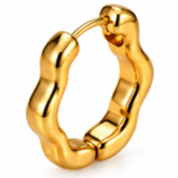 Rivsam_Wavy_Gold_Statement_Hoop_Earrings