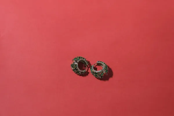 Rivsam_Verde_Elan_Green_Stone_Hoop_Earrings