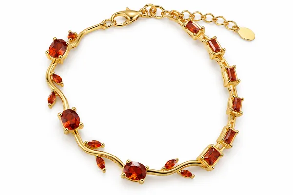 Rivsam_Ruby_Vine_Brass_Bracelet