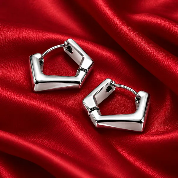 Rivsam_Geometric_Luxe_Silver_Hoop_Earrings