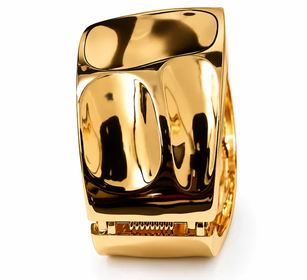 Rivsam_Golden_Sculpted_Statement_Kada