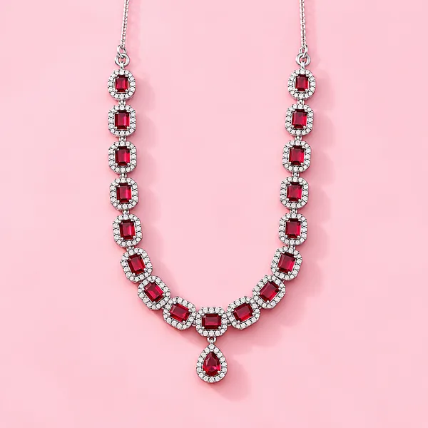 Rivsam_Rubera_Crimson_Red_Statement_Necklace_Earrings_Set