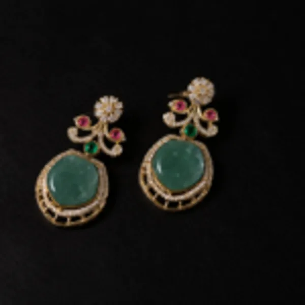 Rivsam_Noore_Multicolour_Stone_Statement_Jewellery_set