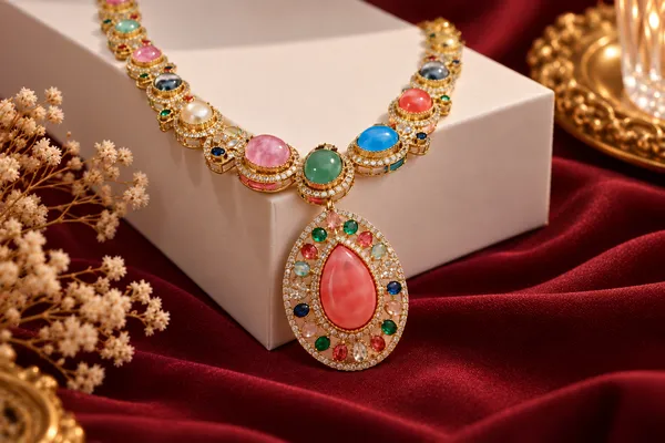 Rivsam_Aurelia_Elan_Multicolour_Statement_Jewellery_set