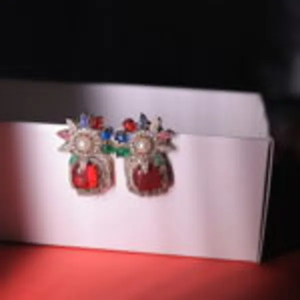 Rivsam_Florea_Multicolour_Floral_Statement_Earrings