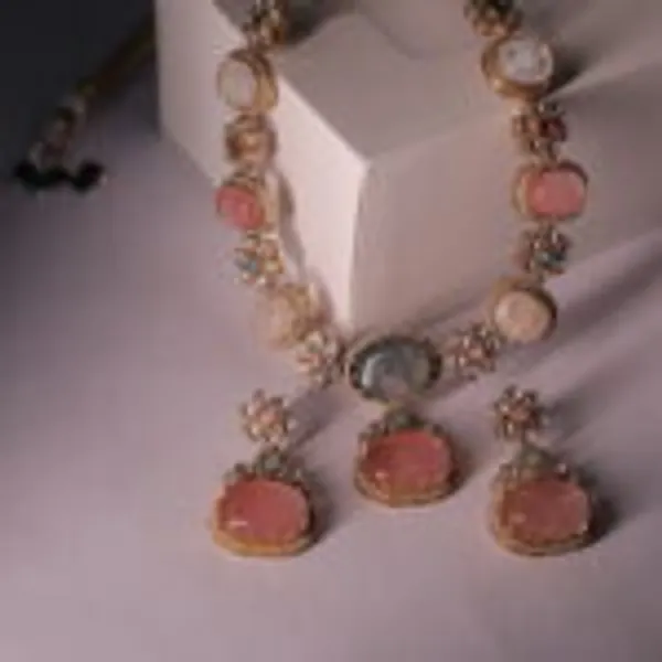 Rivsam_Multicolour_Heritage_Statement_Necklace_Set
