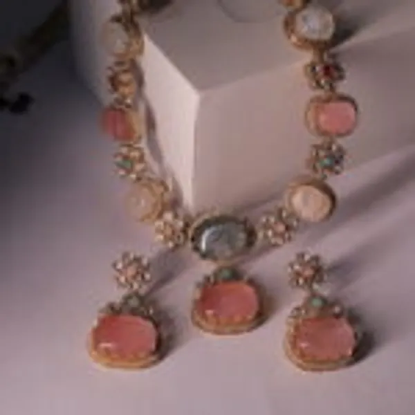 Rivsam_Multicolour_Heritage_Statement_Necklace_Set