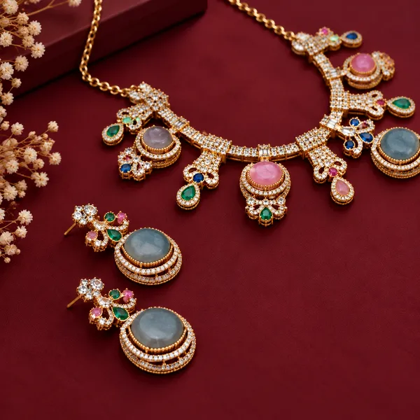Rivsam_Aurelia_Noir_Multicolour_Statement_Necklace_Set