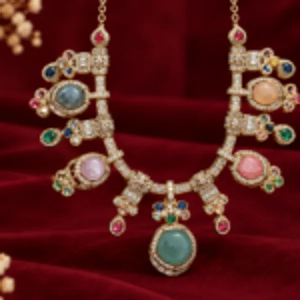 Rivsam_Aurelia_Noir_Multicolour_Statement_Necklace_Set