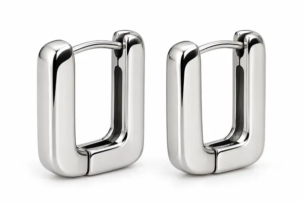 Rivsam_Silver_Rectangle_Statement_Hoop_Earrings