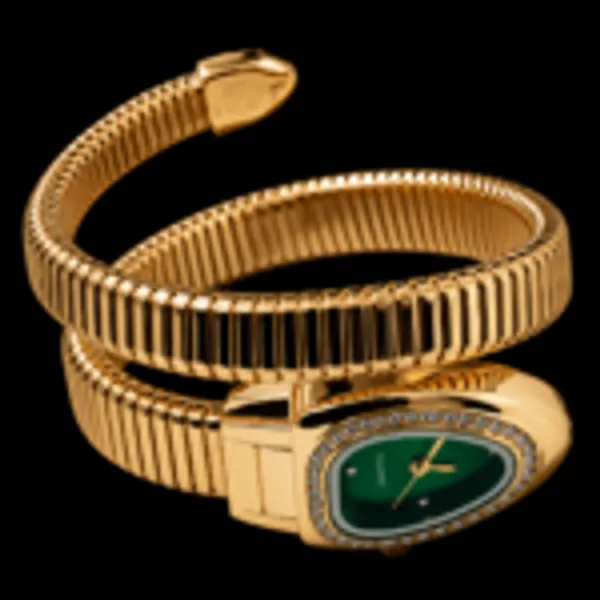 Rivsam_Emerald_Luxe_Coil_Watch_Gold_Finish
