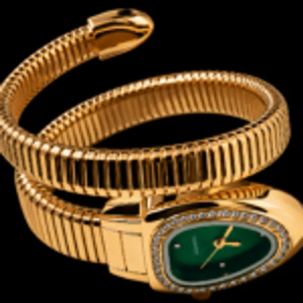 Rivsam_Emerald_Luxe_Coil_Watch_Gold_Finish