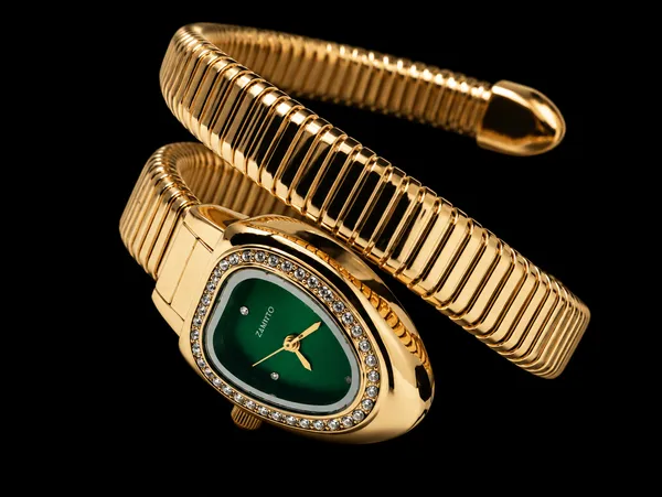 Rivsam_Emerald_Luxe_Coil_Watch_Gold_Finish
