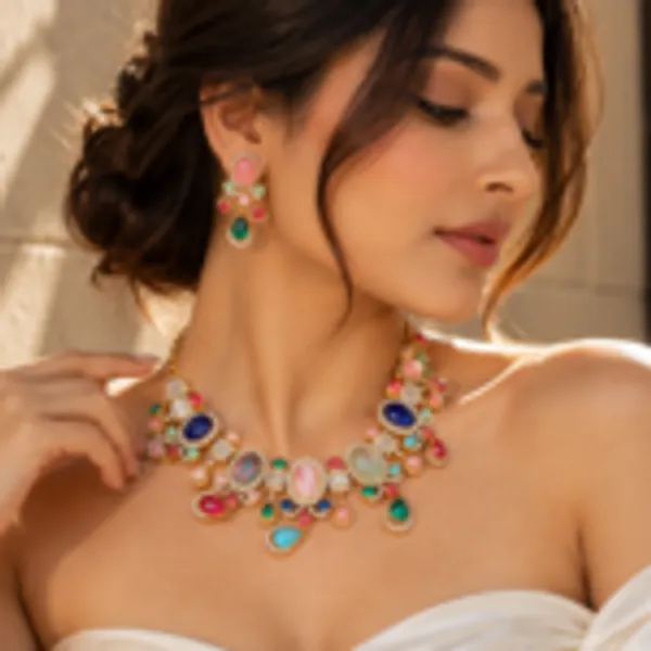 Rivsam_Aurelia_Elan_Multicolour_Statement_jewelllery_Set