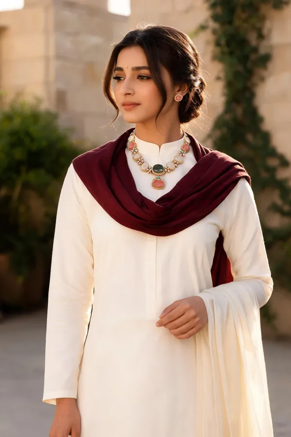Rivsam_Multicolour_Heritage_Statement_Necklace_Set