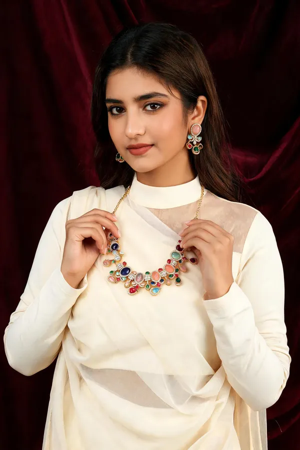 Rivsam_Aurelia_Elan_Multicolour_Statement_jewelllery_Set