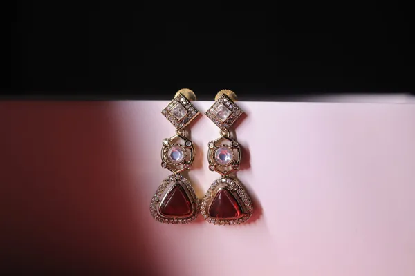 Rivsam_Rubera_Red_Crystal_Statement_Drop_Earrings